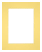 Passe Partout 20x25cm Carton Yellow Edge Straight Front | Yourdecoration.com