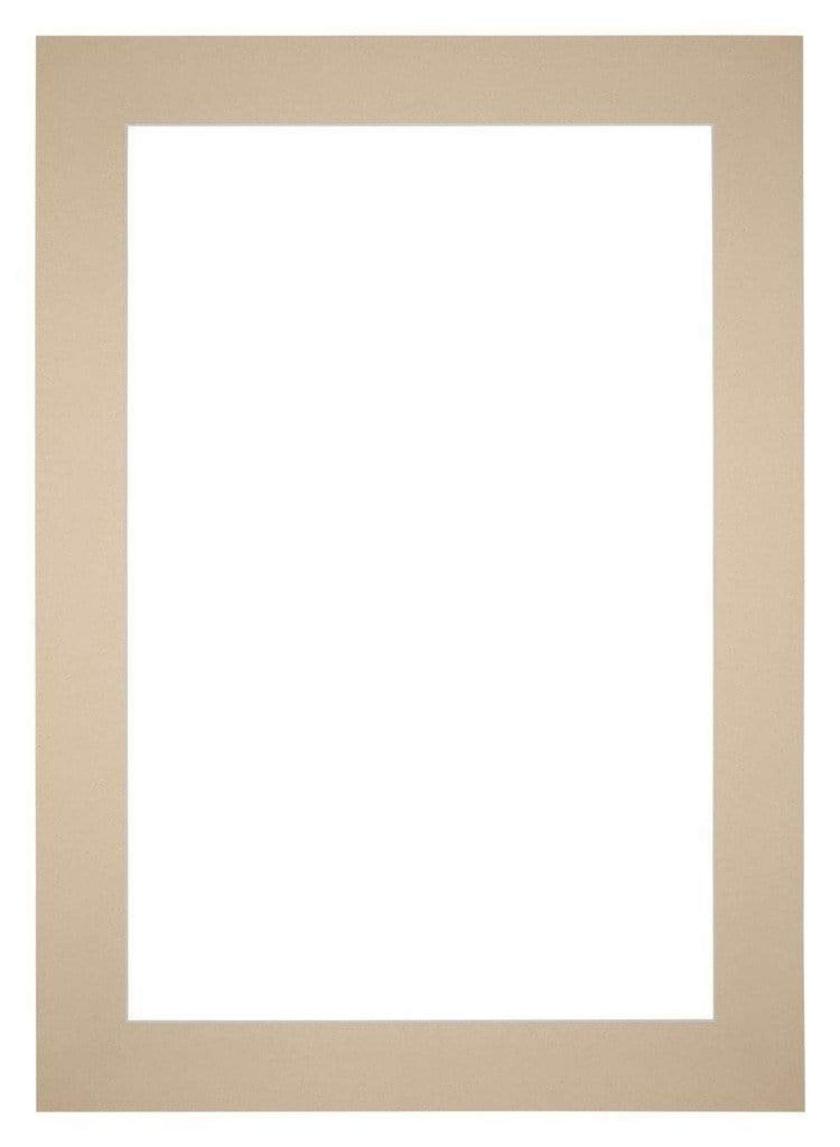Passe Partout 20x28cm Carton Beige Edge 6cm Straight Front | Yourdecoration.com