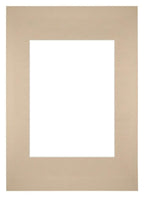 Passe Partout 20x28cm Carton Beige Edge Straight Front | Yourdecoration.com