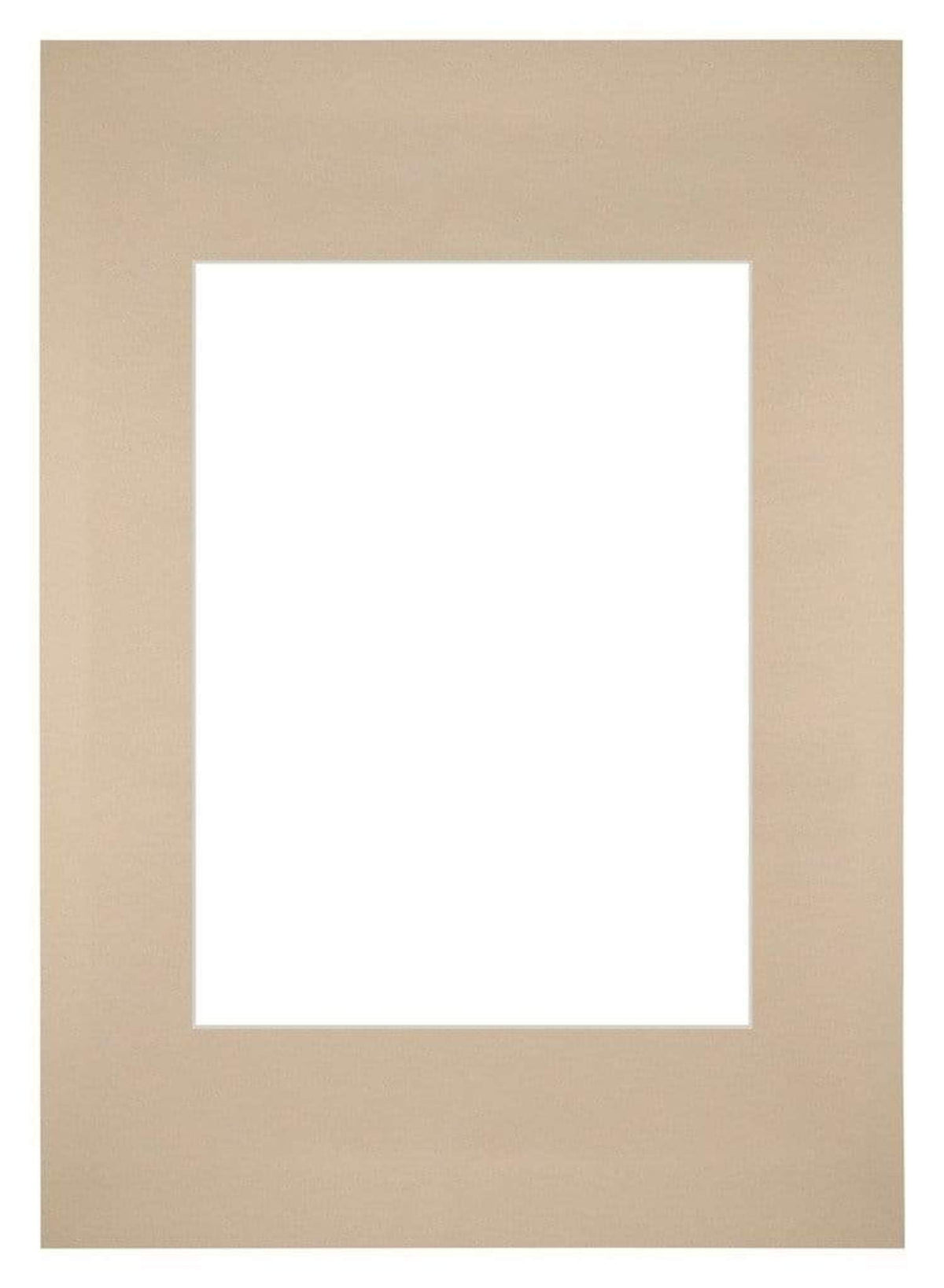 Passe Partout 20x28cm Carton Beige Edge Straight Front | Yourdecoration.com
