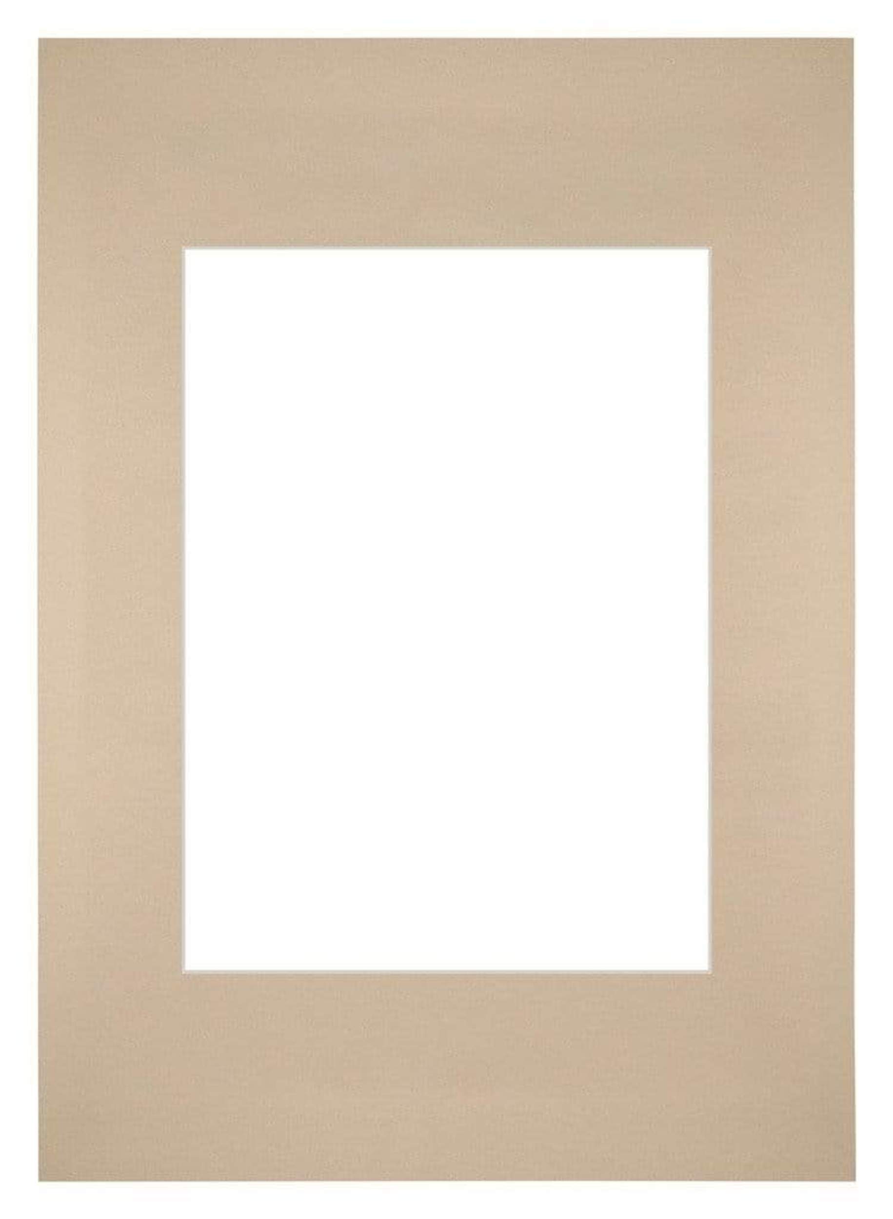 Passe Partout 20x28cm Carton Beige Edge Straight Front | Yourdecoration.com