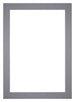 Passe Partout 20x28cm Carton Gray Edge 5cm Straight Front | Yourdecoration.com