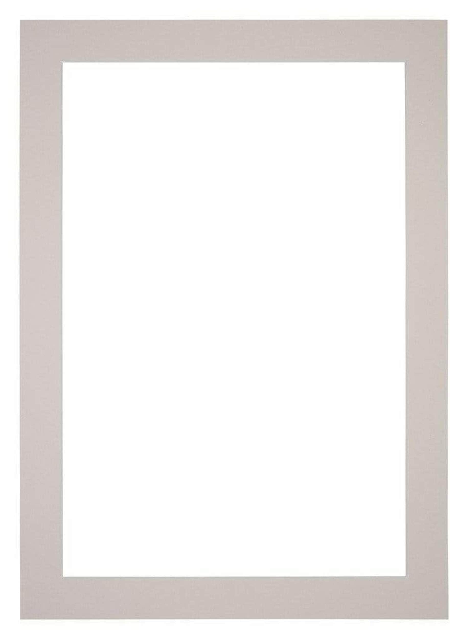 Passe Partout 20x28cm Carton Gray Gray Edge 5cm Straight Front | Yourdecoration.com