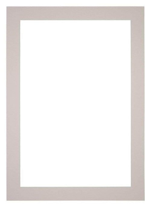 Passe Partout 20x28cm Carton Gray Gray Edge 5cm Straight Front | Yourdecoration.com
