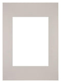 Passe Partout 20x28cm Carton Gray Gray Edge Straight Front | Yourdecoration.com