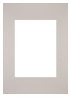 Passe Partout 20x28cm Carton Gray Gray Edge Straight Front | Yourdecoration.com