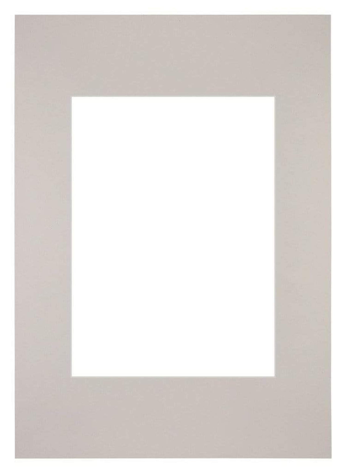 Passe Partout 20x28cm Carton Gray Gray Edge Straight Front | Yourdecoration.com