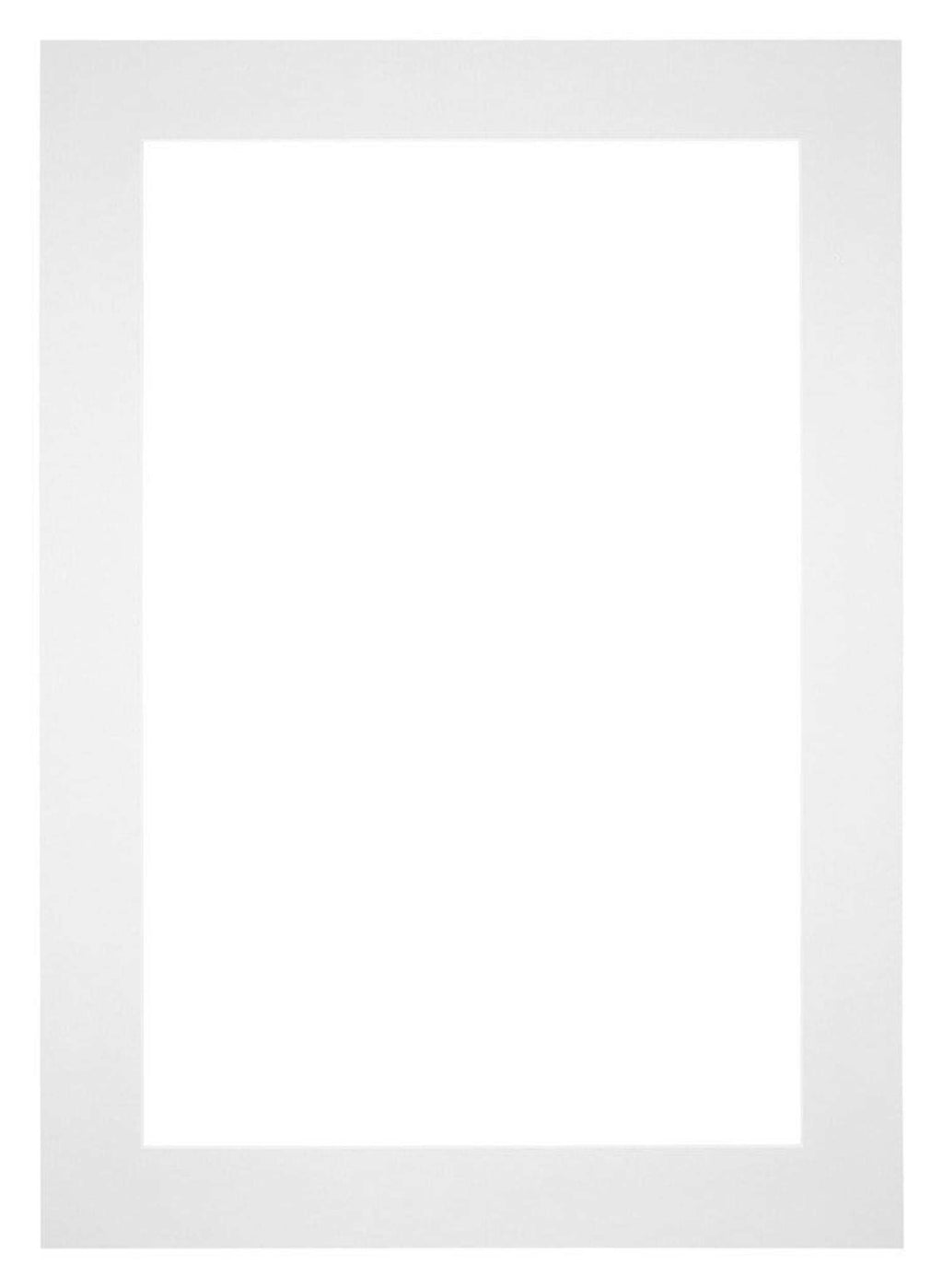 Passe Partout 20x28cm Carton White Edge 6cm Straight Front | Yourdecoration.com