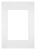 Passe Partout 20x28cm Carton White Edge Straight Front | Yourdecoration.com