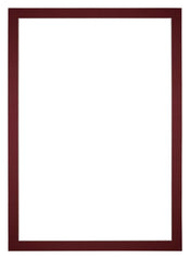 Passe Partout 20x28cm Carton Wine Red Edge 3cm Straight Front | Yourdecoration.com