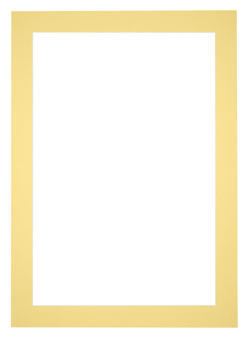 Passe Partout 20x28cm Carton Yellow Edge 5cm Straight Front | Yourdecoration.com