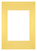 Passe Partout 20x28cm Carton Yellow Edge Straight Front | Yourdecoration.com