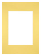 Passe Partout 20x28cm Carton Yellow Edge Straight Front | Yourdecoration.com