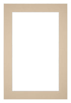 Passe Partout 20x30cm Carton Beige Edge 4cm Straight Front | Yourdecoration.com
