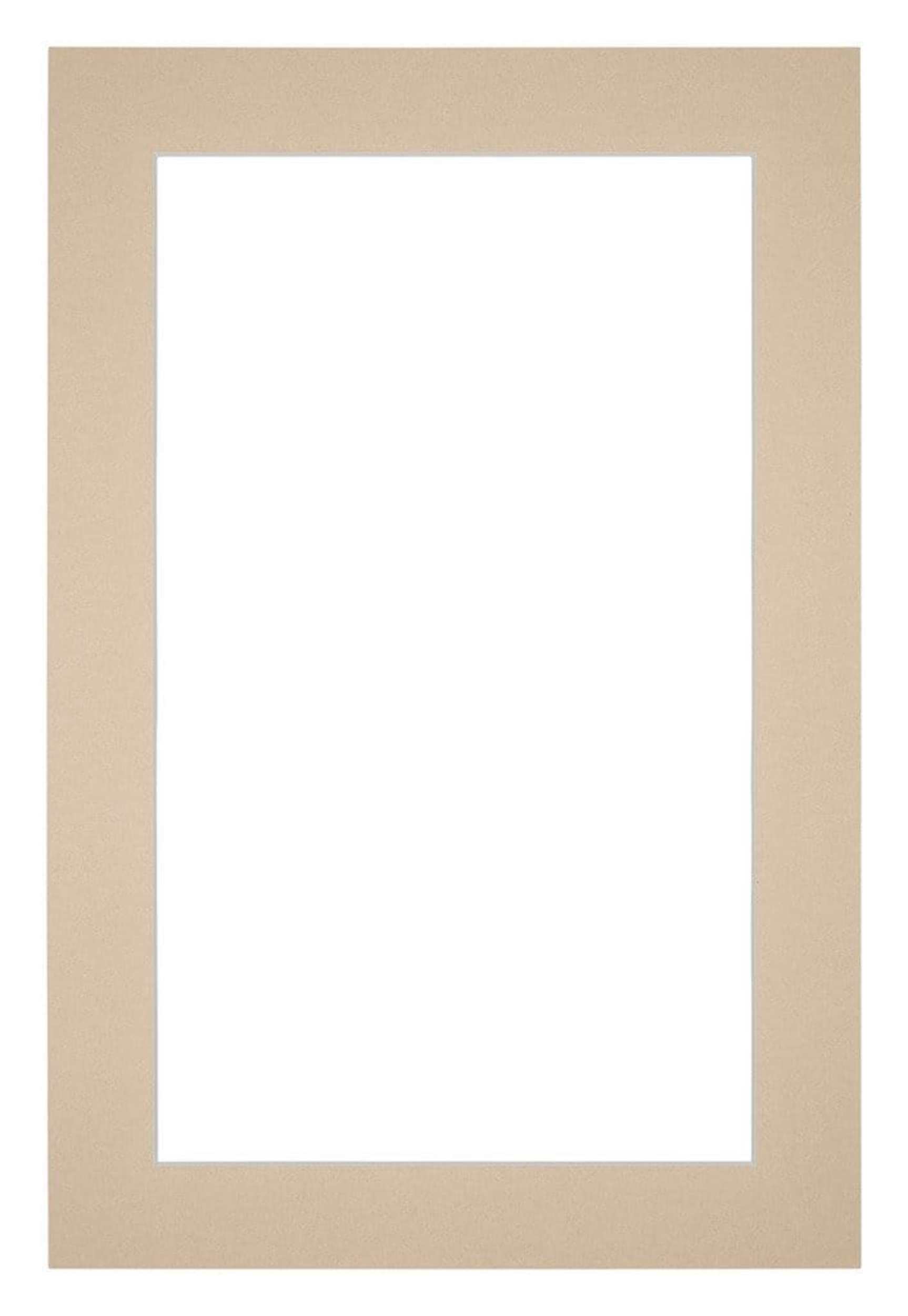 Passe Partout 20x30cm Carton Beige Edge 4cm Straight Front | Yourdecoration.com