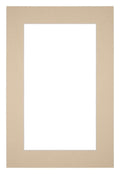 Passe Partout 20x30cm Carton Beige Edge 5cm Straight Front | Yourdecoration.com