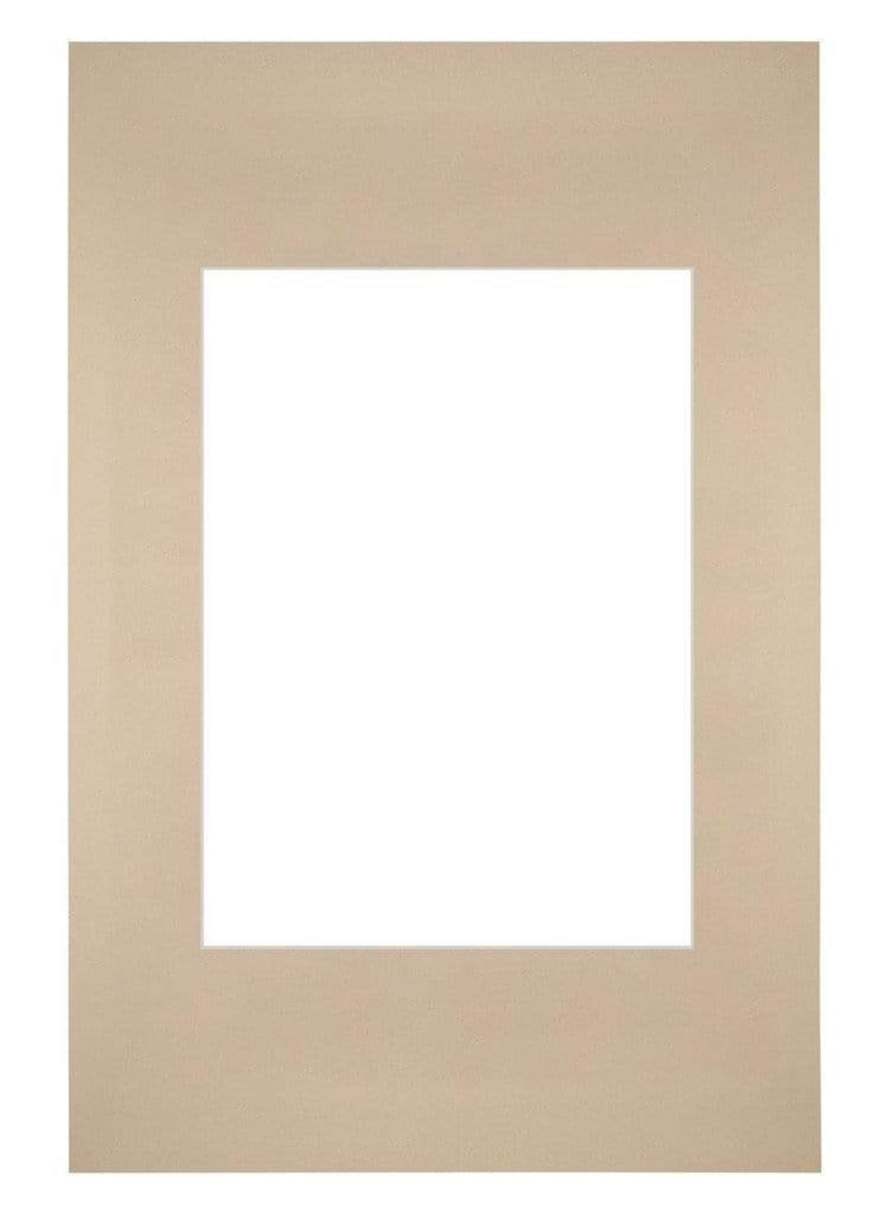 Passe Partout 20x30cm Carton Beige Edge Straight Front | Yourdecoration.com