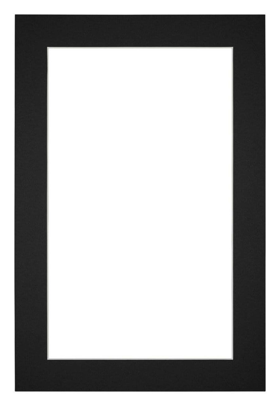 Passe Partout 20x30cm Carton Black Edge 4cm Straight Front | Yourdecoration.com
