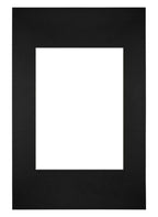 Passe Partout 20x30cm Carton Black Edge Straight Front | Yourdecoration.com