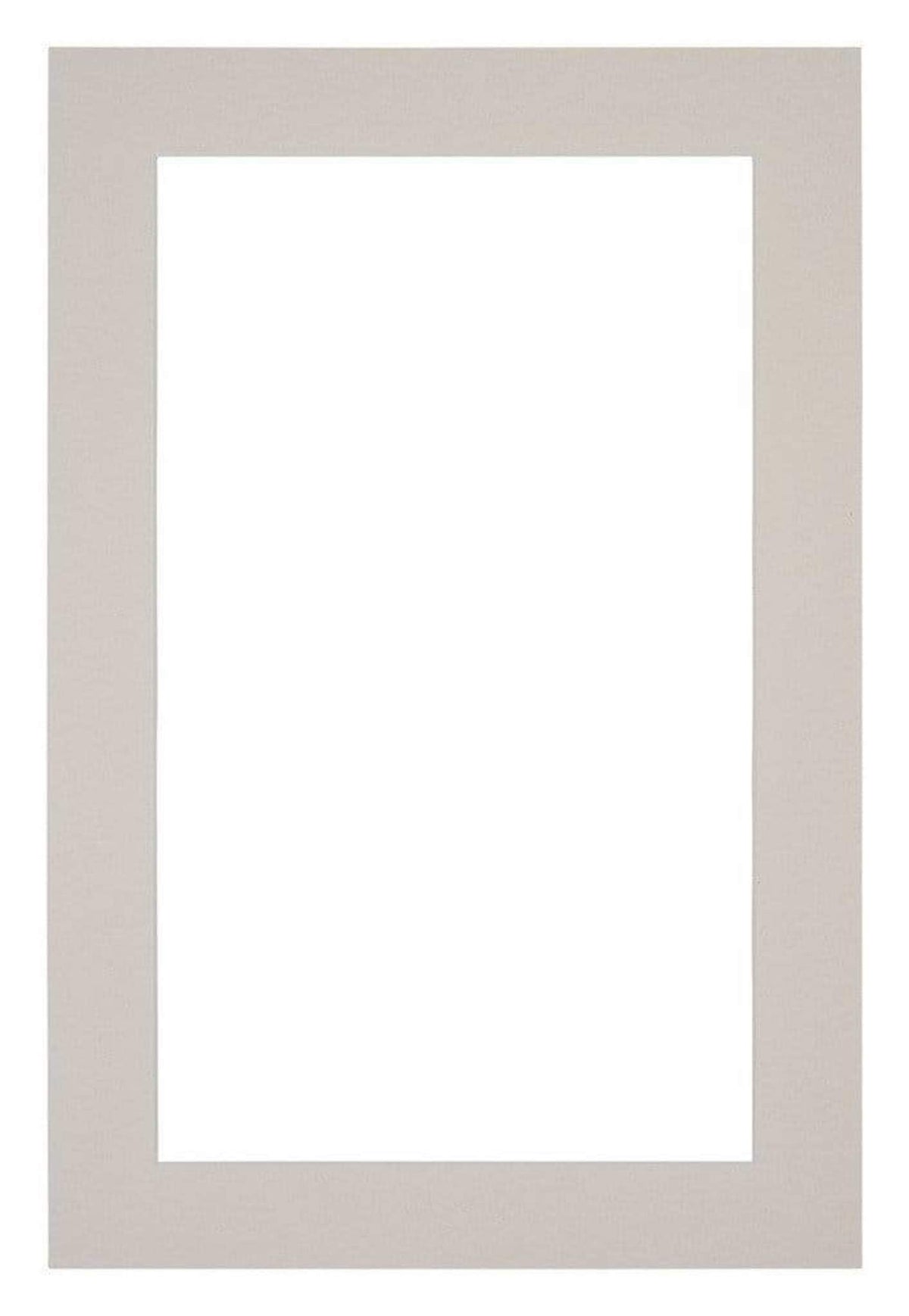 Passe Partout 20x30cm Carton Gray Gray Edge 4cm Straight Front | Yourdecoration.com