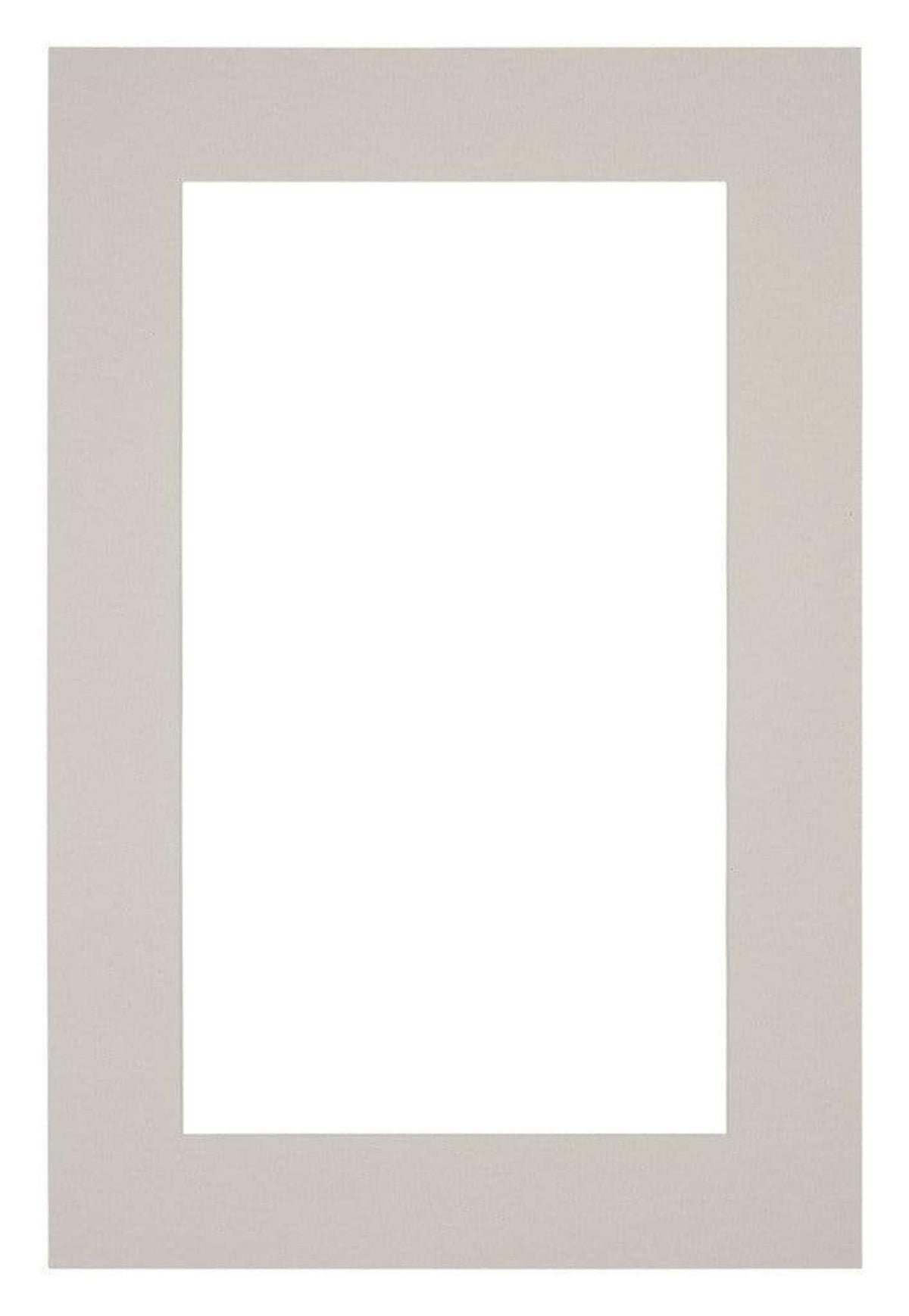 Passe Partout 20x30cm Carton Gray Gray Edge 5cm Straight Front | Yourdecoration.com