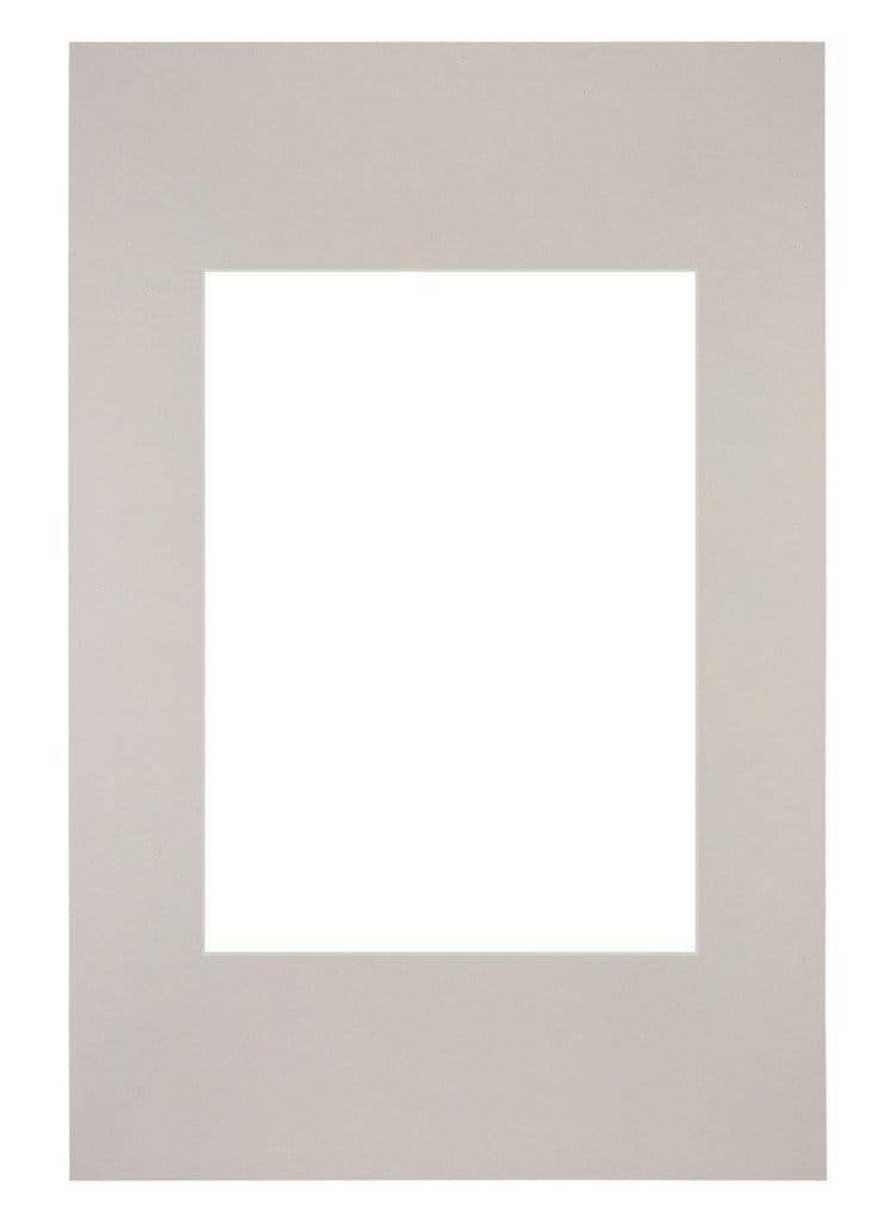 Passe Partout 20x30cm Carton Gray Gray Edge Straight Front | Yourdecoration.com