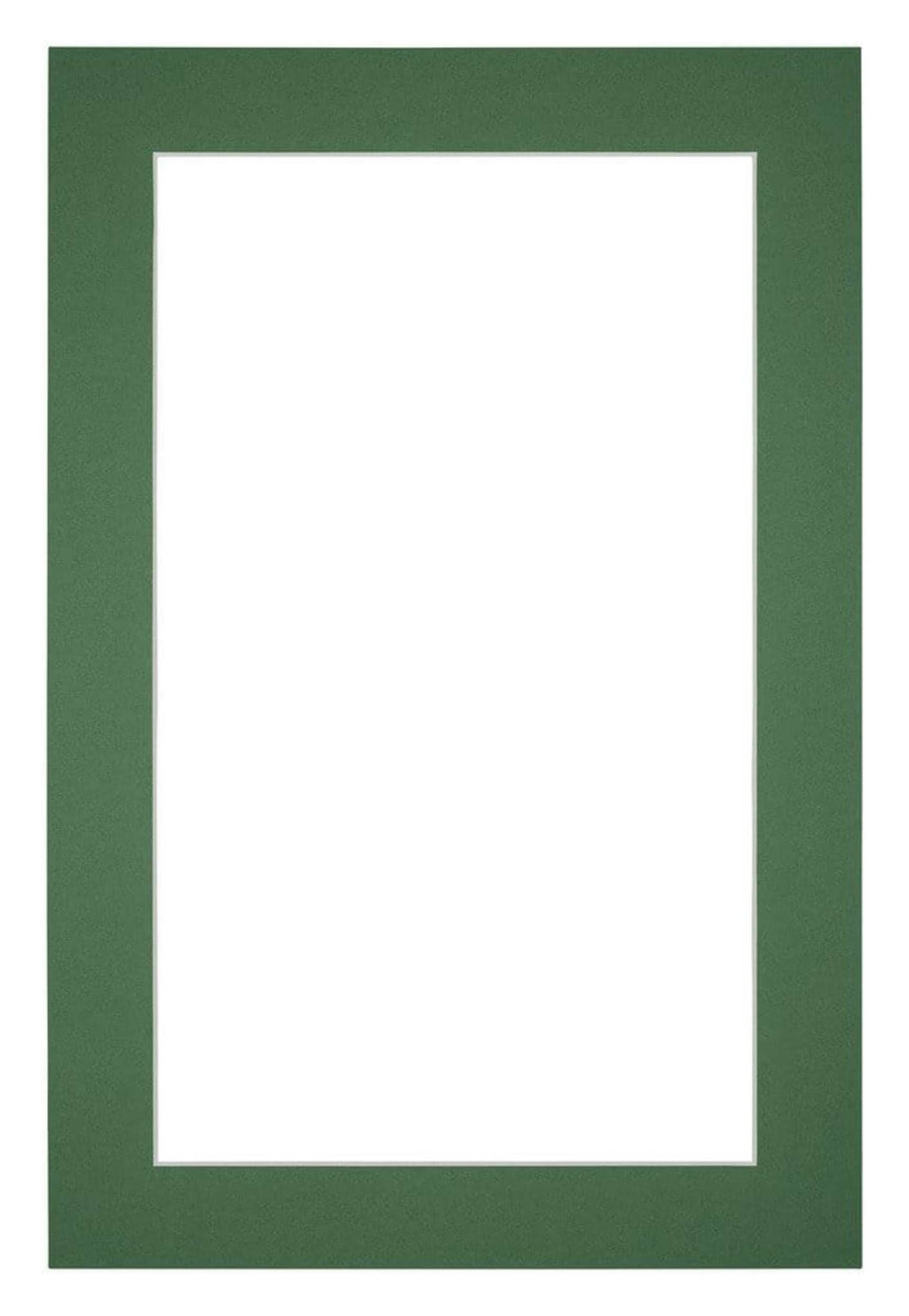 Passe Partout 20x30cm Carton Green Forest Edge 4cm Straight Front | Yourdecoration.com