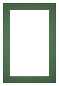Passe Partout 20x30cm Carton Green Forest Edge 4cm Straight Front | Yourdecoration.com
