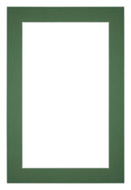 Passe Partout 20x30cm Carton Green Forest Edge 4cm Straight Front | Yourdecoration.com