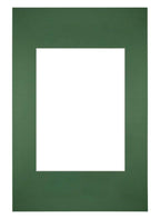 Passe Partout 20x30cm Carton Green Forest Edge Straight Front | Yourdecoration.com