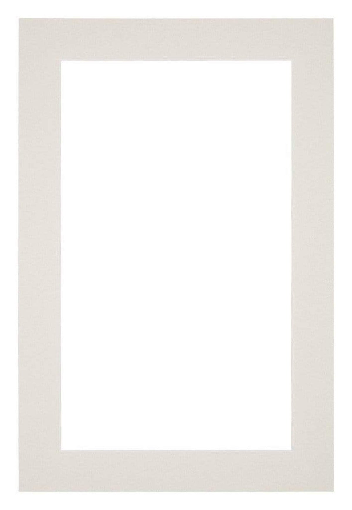 Passe Partout 20x30cm Carton Light Gray Edge 4cm Straight Front | Yourdecoration.com