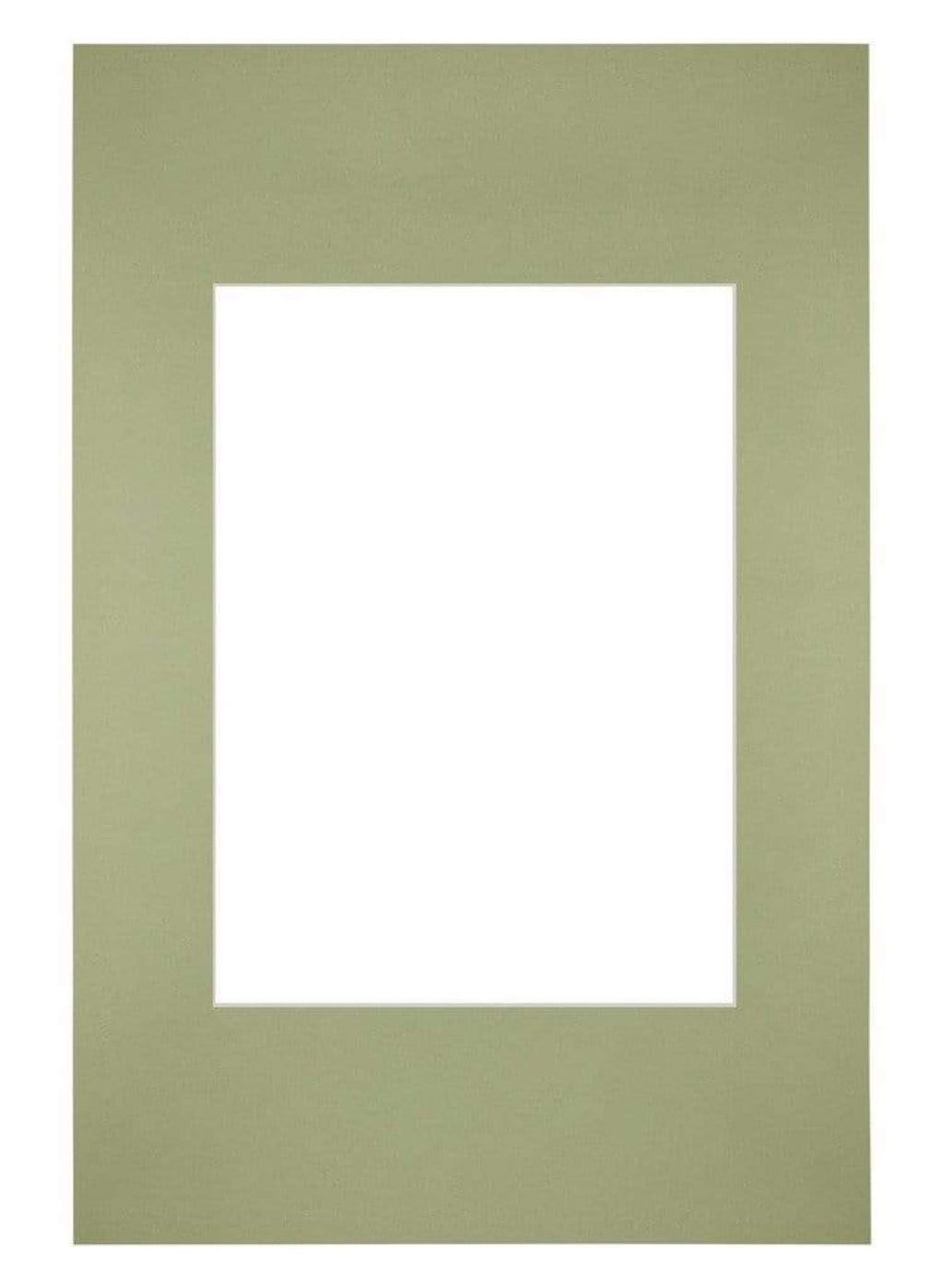 Passe Partout 20x30cm Carton Mint Green Edge Straight Front | Yourdecoration.com