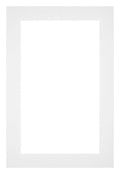 Passe Partout 20x30cm Carton White Edge 4cm Straight Front | Yourdecoration.com