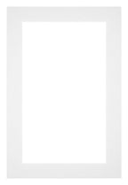 Passe Partout 20x30cm Carton White Edge 4cm Straight Front | Yourdecoration.com