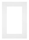 Passe Partout 20x30cm Carton White Edge 6cm Straight Front | Yourdecoration.com
