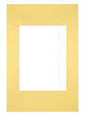 Passe Partout 20x30cm Carton Yellow Edge Straight Front | Yourdecoration.com