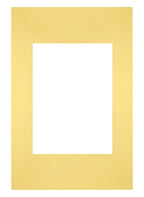 Passe Partout 20x30cm Carton Yellow Edge Straight Front | Yourdecoration.com