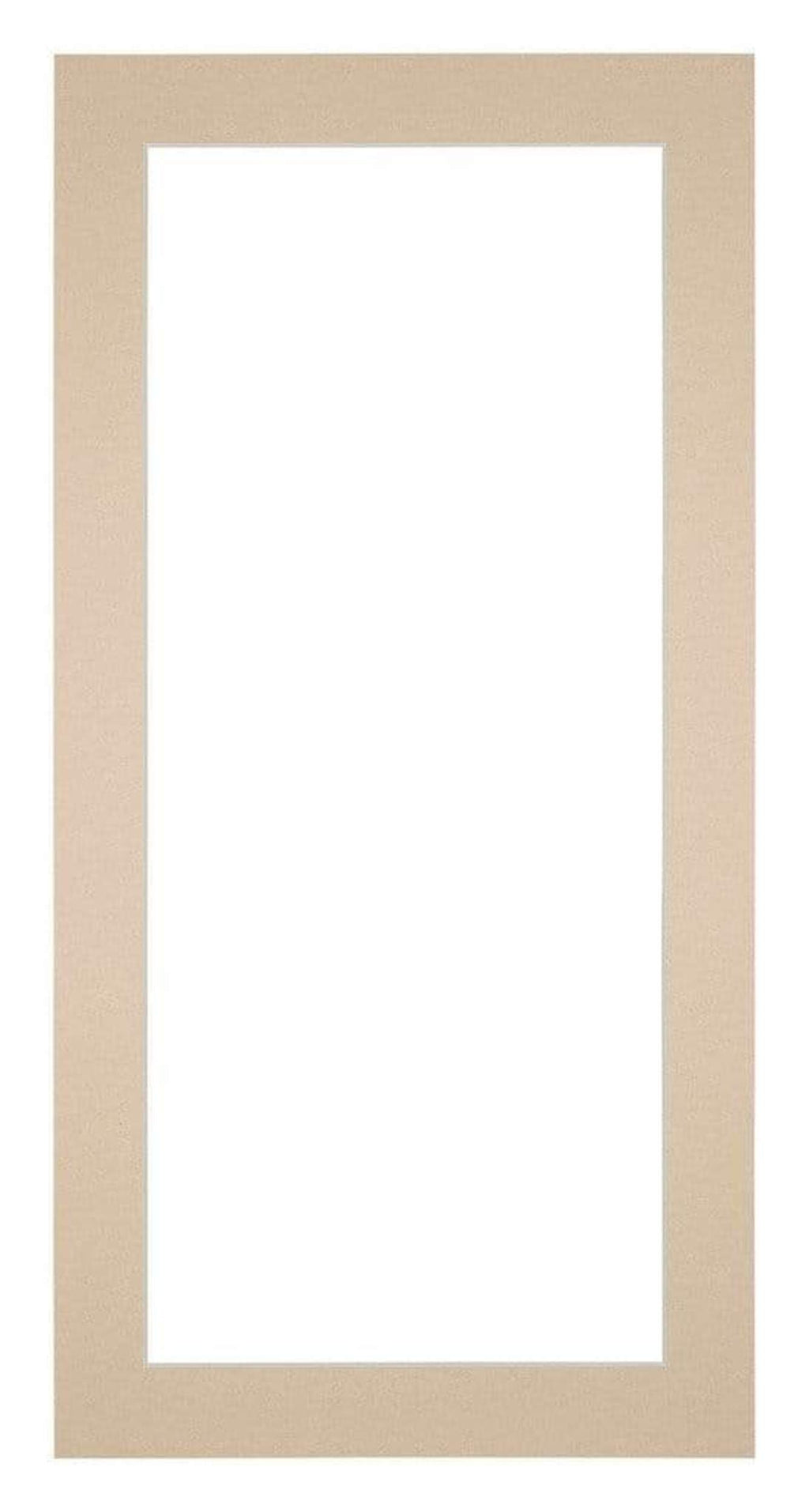 Passe Partout 20x40cm Carton Beige Edge 4cm Straight Front | Yourdecoration.com