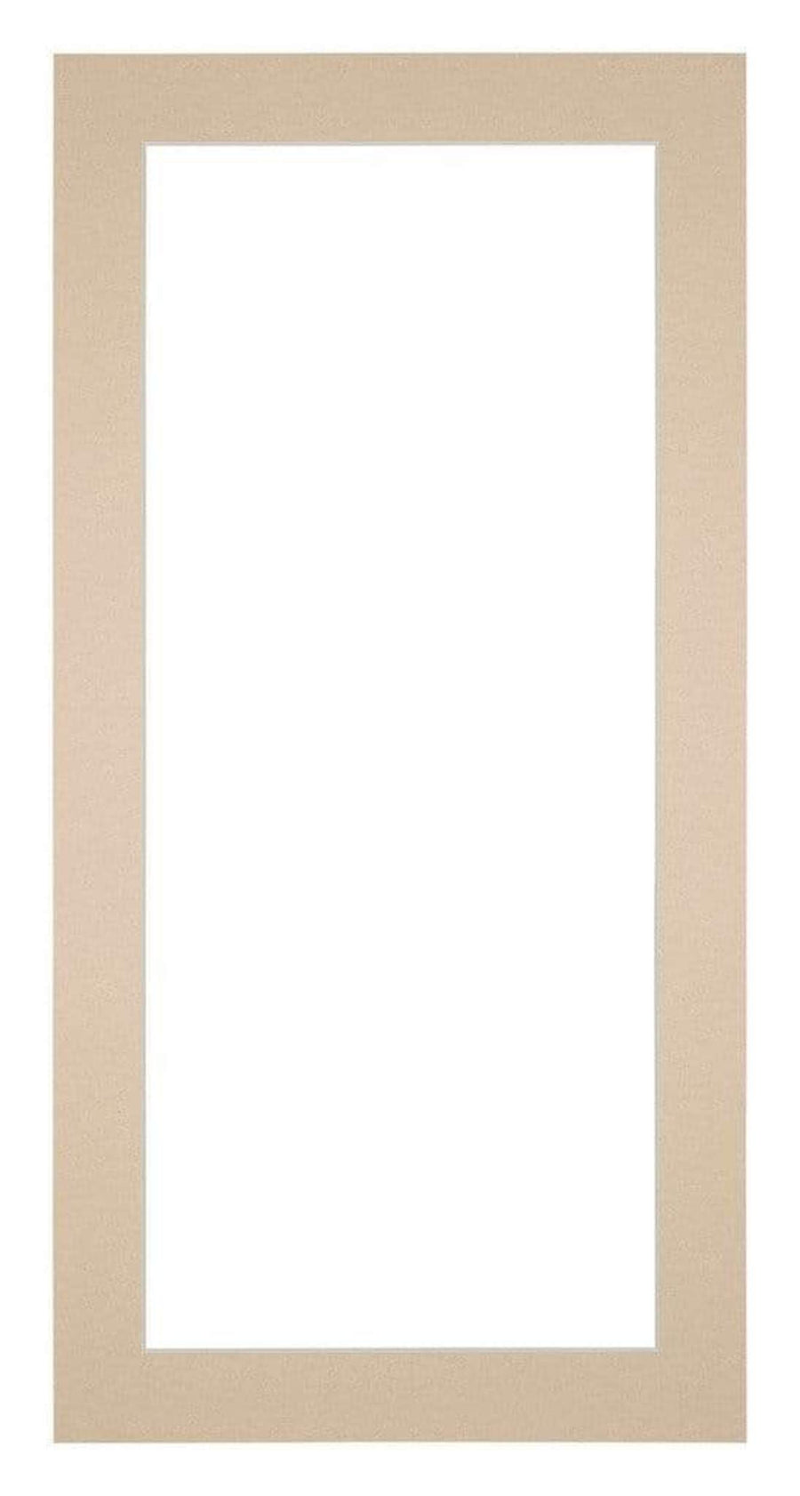 Passe Partout 20x40cm Carton Beige Edge 4cm Straight Front | Yourdecoration.com