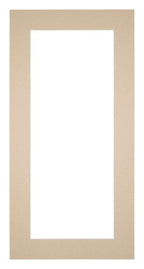 Passe Partout 20x40cm Carton Beige Edge 5cm Straight Front | Yourdecoration.com