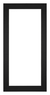Passe Partout 20x40cm Carton Black Edge 4cm Straight Front | Yourdecoration.com