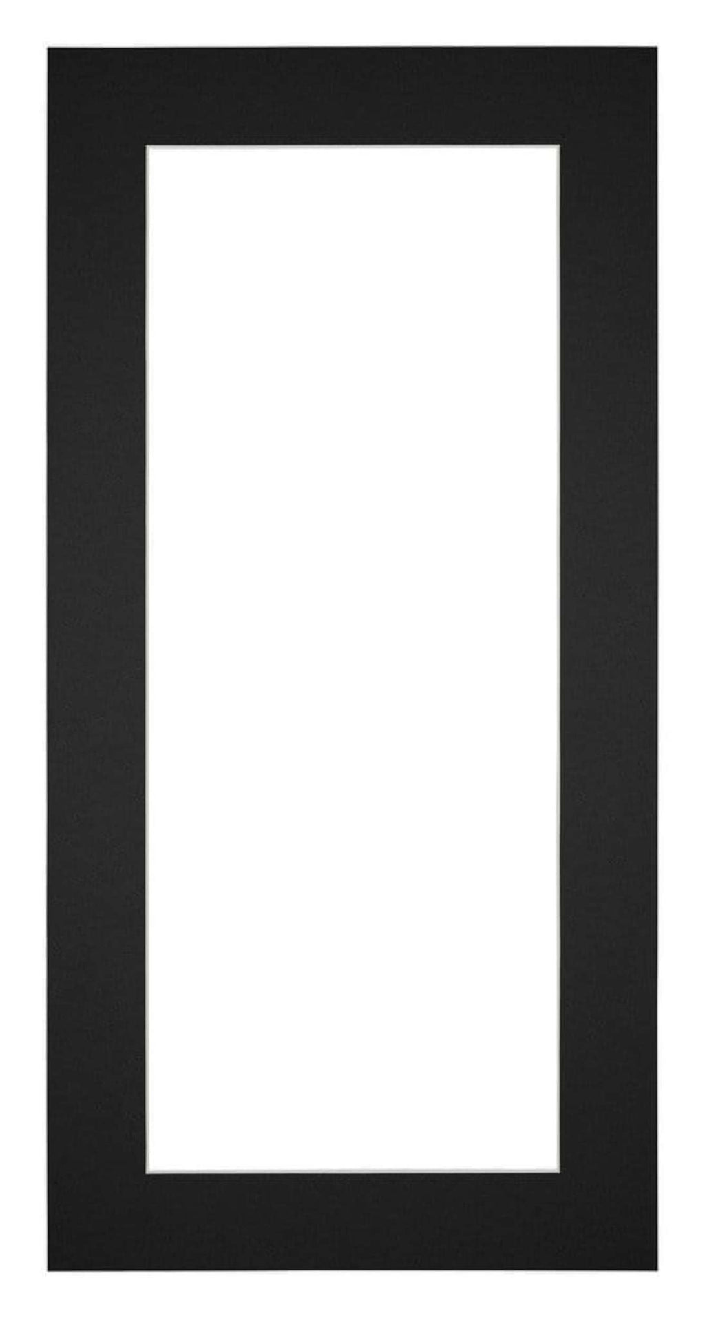 Passe Partout 20x40cm Carton Black Edge 5cm Straight Front | Yourdecoration.com