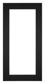 Passe Partout 20x40cm Carton Black Edge 5cm Straight Front | Yourdecoration.com