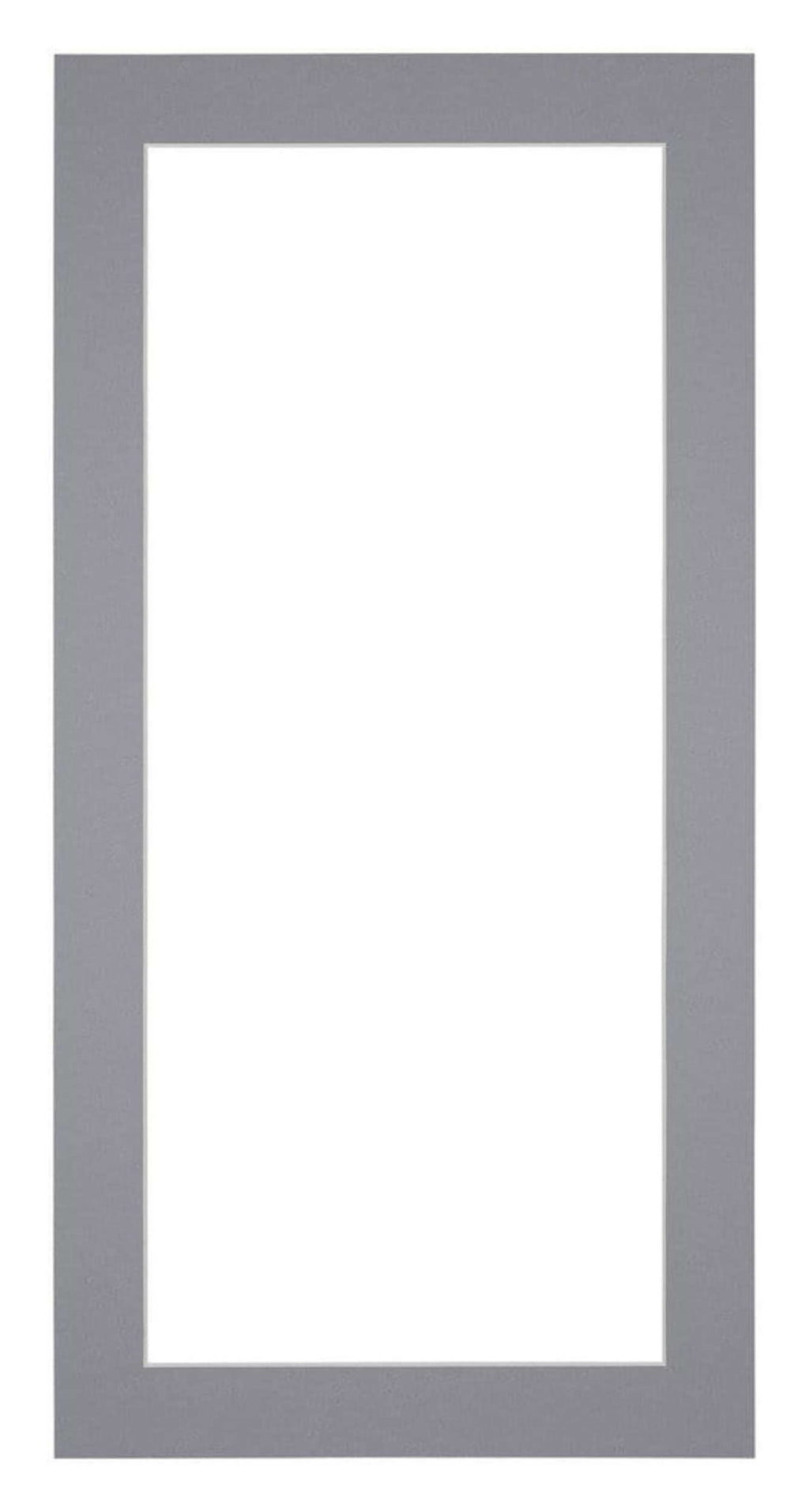 Passe Partout 20x40cm Carton Gray Edge 4cm Straight Front | Yourdecoration.com