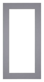 Passe Partout 20x40cm Carton Gray Edge 5cm Straight Front | Yourdecoration.com