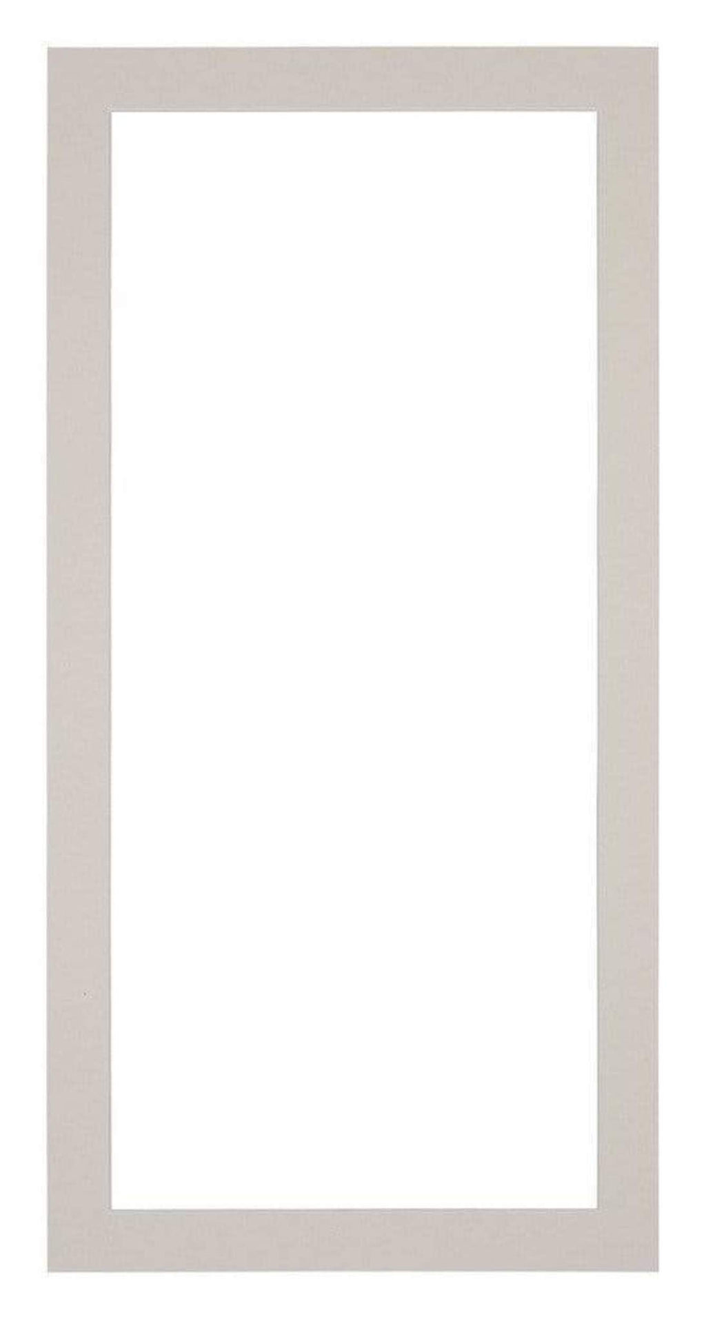 Passe Partout 20x40cm Carton Gray Gray Edge 3cm Straight Front | Yourdecoration.com