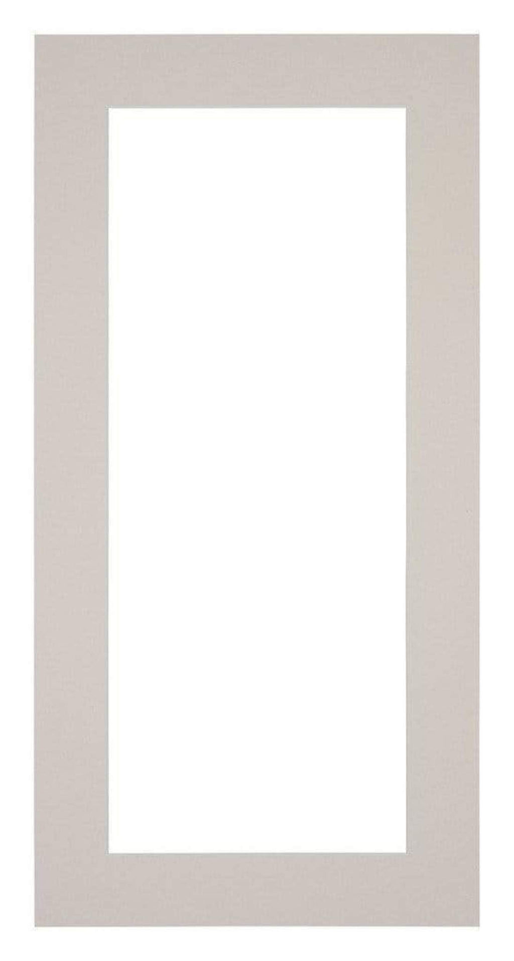 Passe Partout 20x40cm Carton Gray Gray Edge 5cm Straight Front | Yourdecoration.com