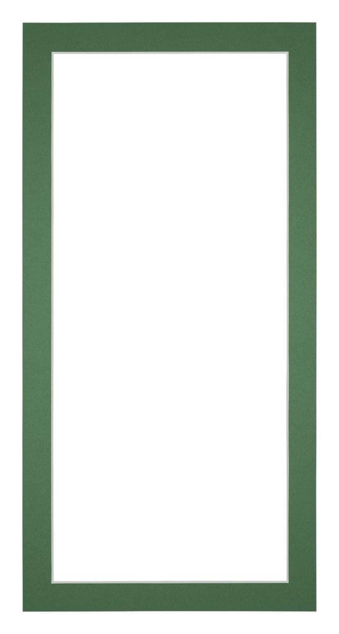 Passe Partout 20x40cm Carton Green Forest Edge 3cm Straight Front | Yourdecoration.com