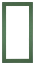 Passe Partout 20x40cm Carton Green Forest Edge 4cm Straight Front | Yourdecoration.com