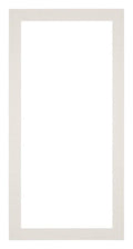 Passe Partout 20x40cm Carton Light Gray Edge 3cm Straight Front | Yourdecoration.com